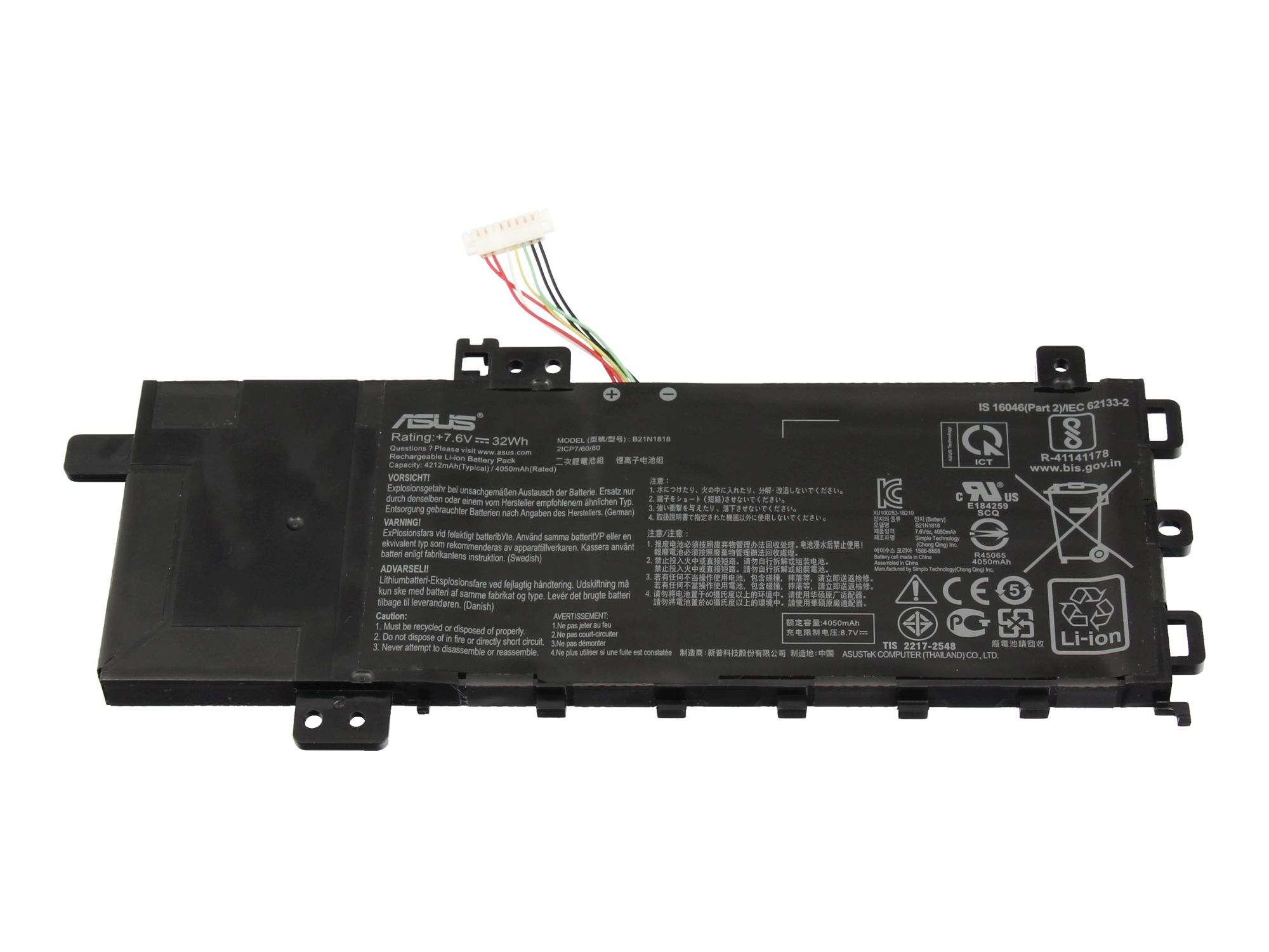 Informationen zur Produktsicherheit